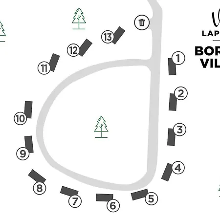 Borealis Village 6 With A Nature View, Fireplace, Sauna, Kitchen Сasa de vacaciones